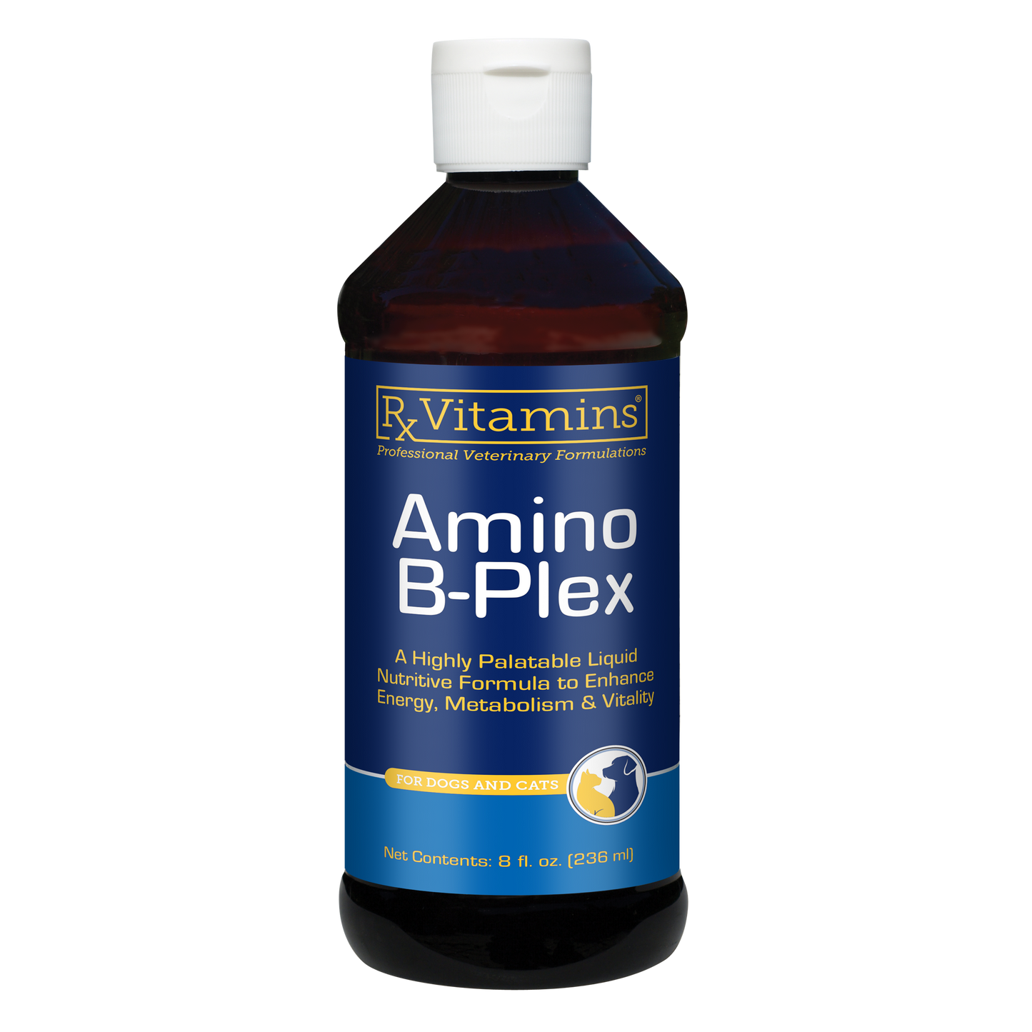 Rx Vitamins Amino B Plex B Vitamin Complex Plus Amino Acids - 8 oz - Dog Supplements & Vitamins 10