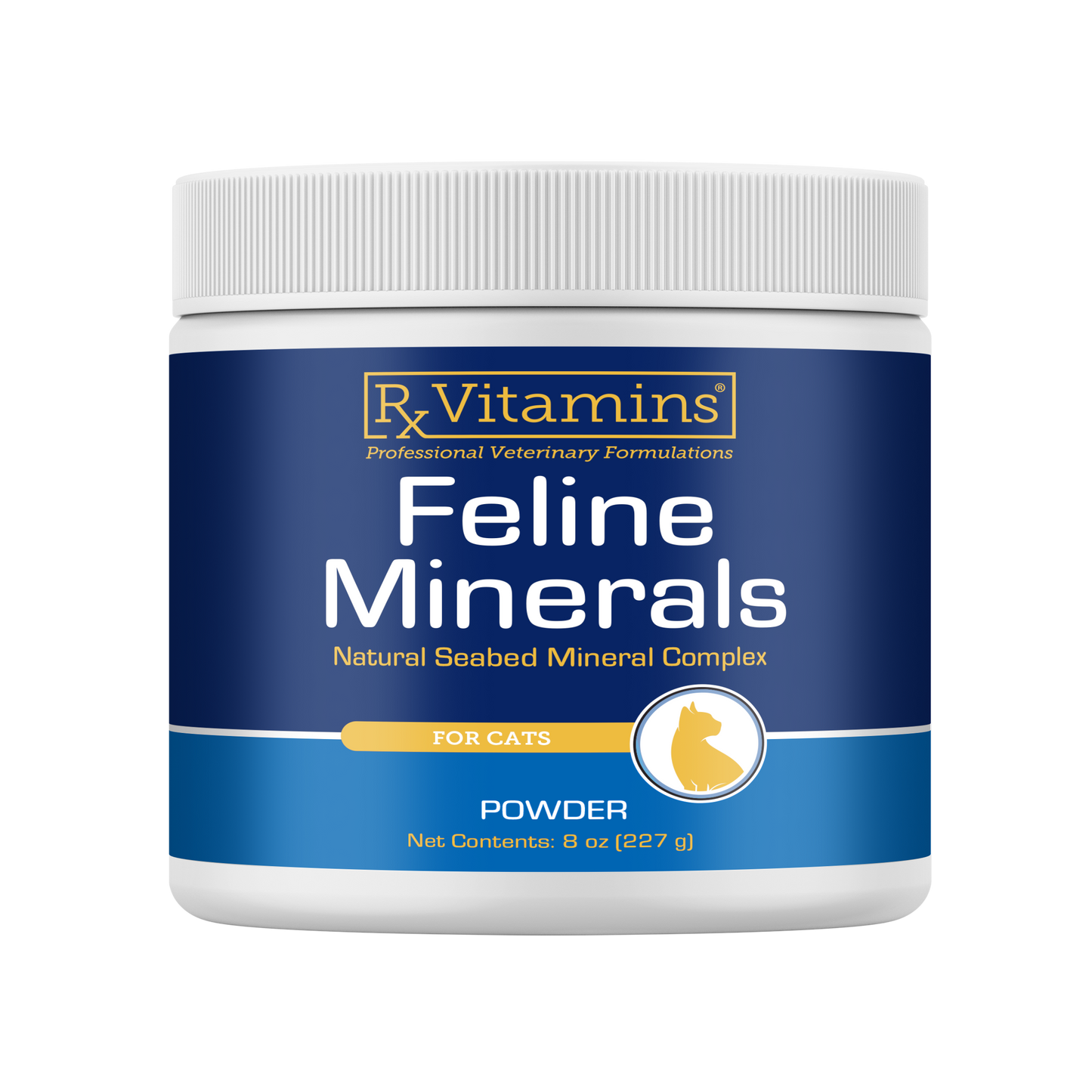 Rx Vitamins Feline Minerals Powder For Cats (227 g) - Cat Supplements & Vitamins 1