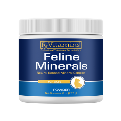 Rx Vitamins Feline Minerals Powder For Cats (227 g) - Cat Supplements & Vitamins 1