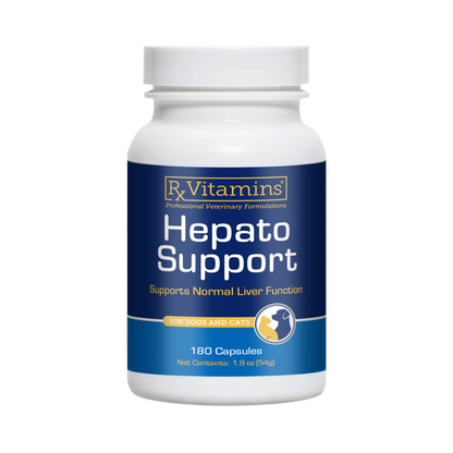 Rx Vitamins Hepato Support Liver Supplement - 180 caps - Dog Supplements & Vitamins 1