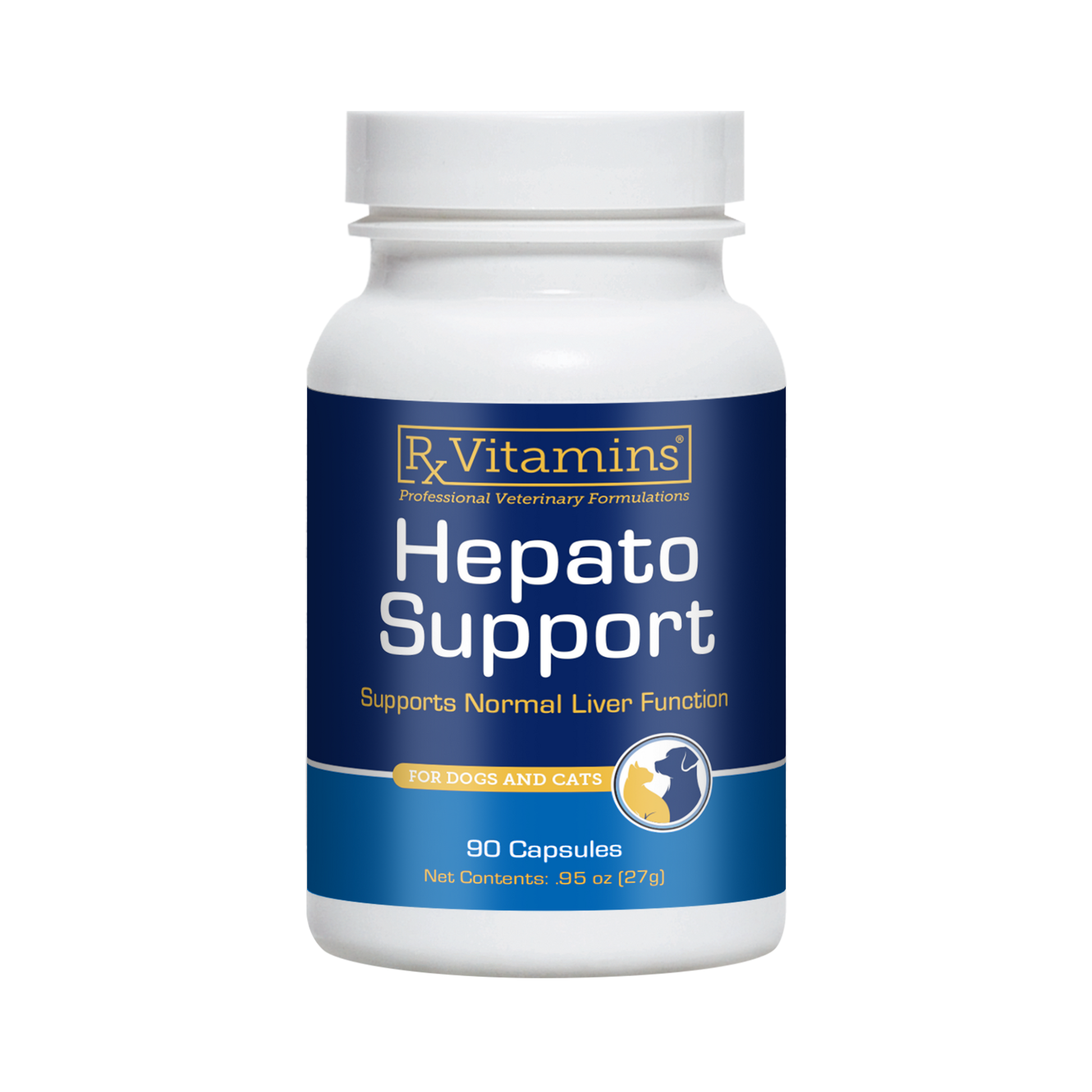 Rx Vitamins Hepato Support Liver Supplement - 90 caps - Dog Supplements & Vitamins 6