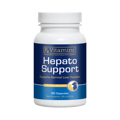Rx Vitamins Hepato Support Liver Supplement - 90 caps - Dog Supplements & Vitamins 6