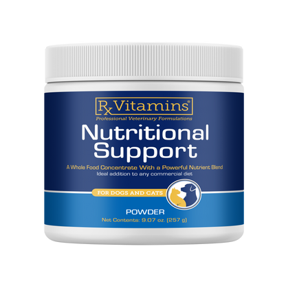 Rx Vitamins Nutritional Support Powder For Dogs & Cats (9.07 oz) - Dog & Cat Supplements & Vitamins 1
