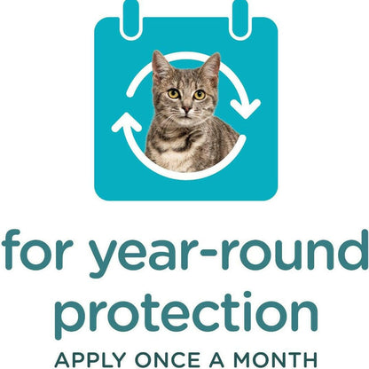 Sergeant’s Guardian Pro Flea & Tick Topical for Cats 6 lbs and over 3-month supply - Flea & Tick Collars 8