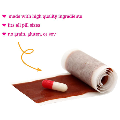 Stashios Wrap-Ups Bacon Cheeseburger Flavor Pill Wrapper for Dogs & Cats (2 oz)