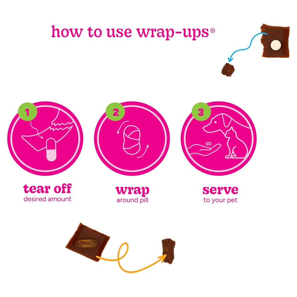 Stashios Wrap-Ups Cheese Flavor Pill Wrapper for Dogs & Cats (2 oz)