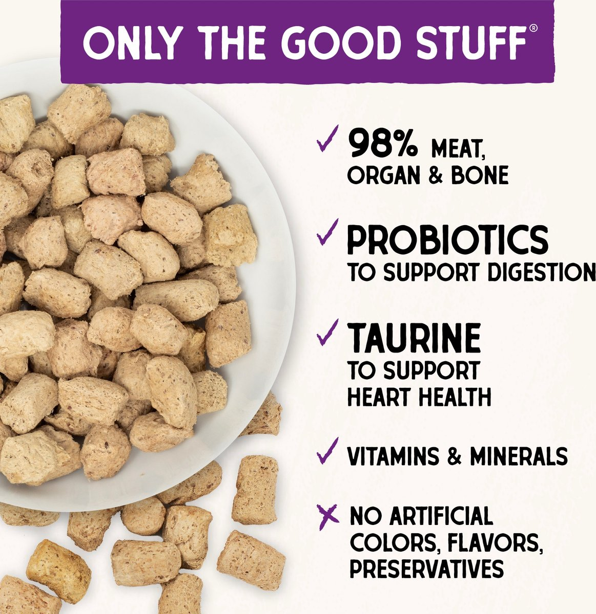 Stella & Chewy’s Sea-Licious Salmon & Cod Dinner Morsels Freeze-Dried Raw Food for Cats - Cat Food 3