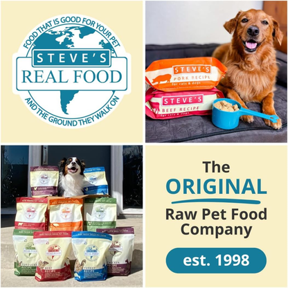 Steve’s Real Food Beef Recipe Freeze-Dried Pet Food for Cats & Dogs (1.25 lb) - Cat Food 7