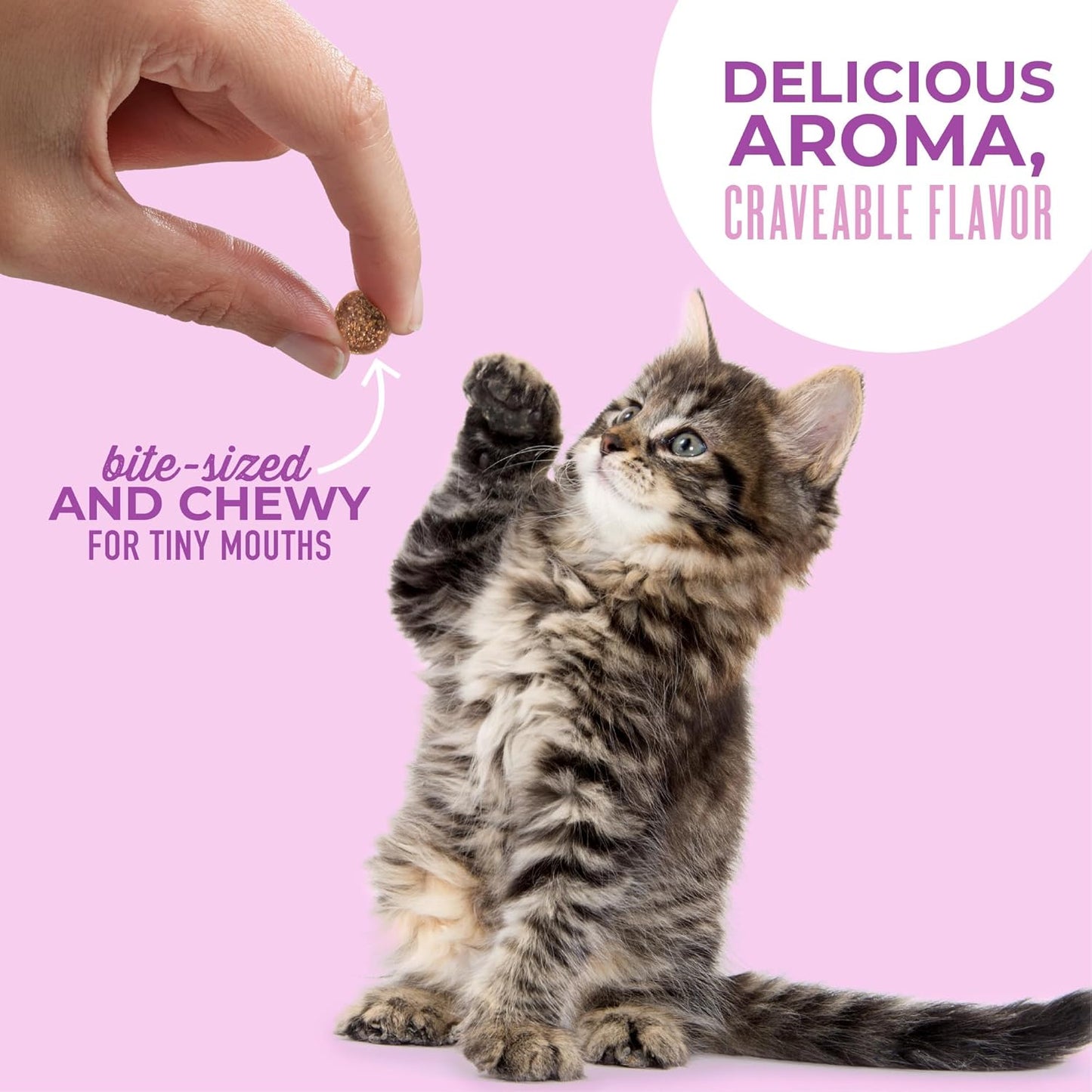 Tiki Cat Baby Soft & Chewy Chicken & Tuna Flavored Grain-Free Treats for Kittens