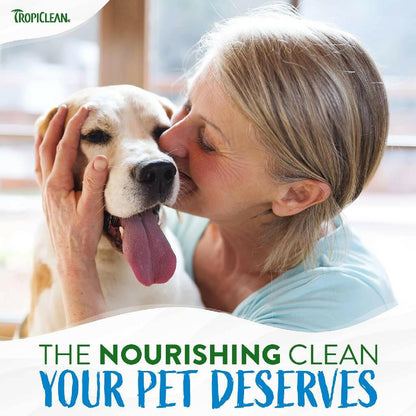 Tropiclean Lime And Cocoa Butter Conditioner For Pets (20 oz)