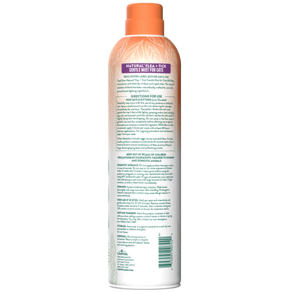 TropiClean Natural Flea & Tick Gentle Mist Spray for Cats (14 oz)