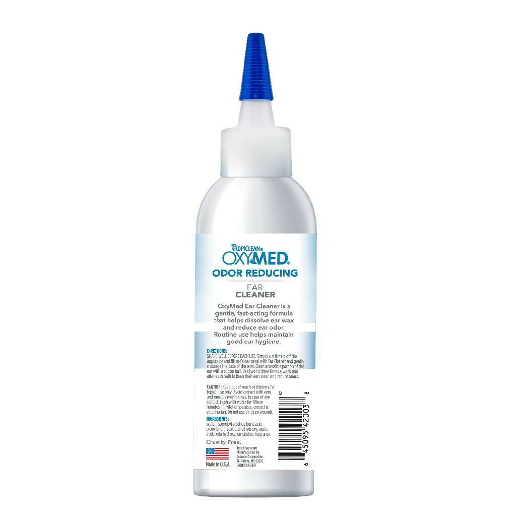 Tropiclean Ear Cleaner For Pets (4 oz)