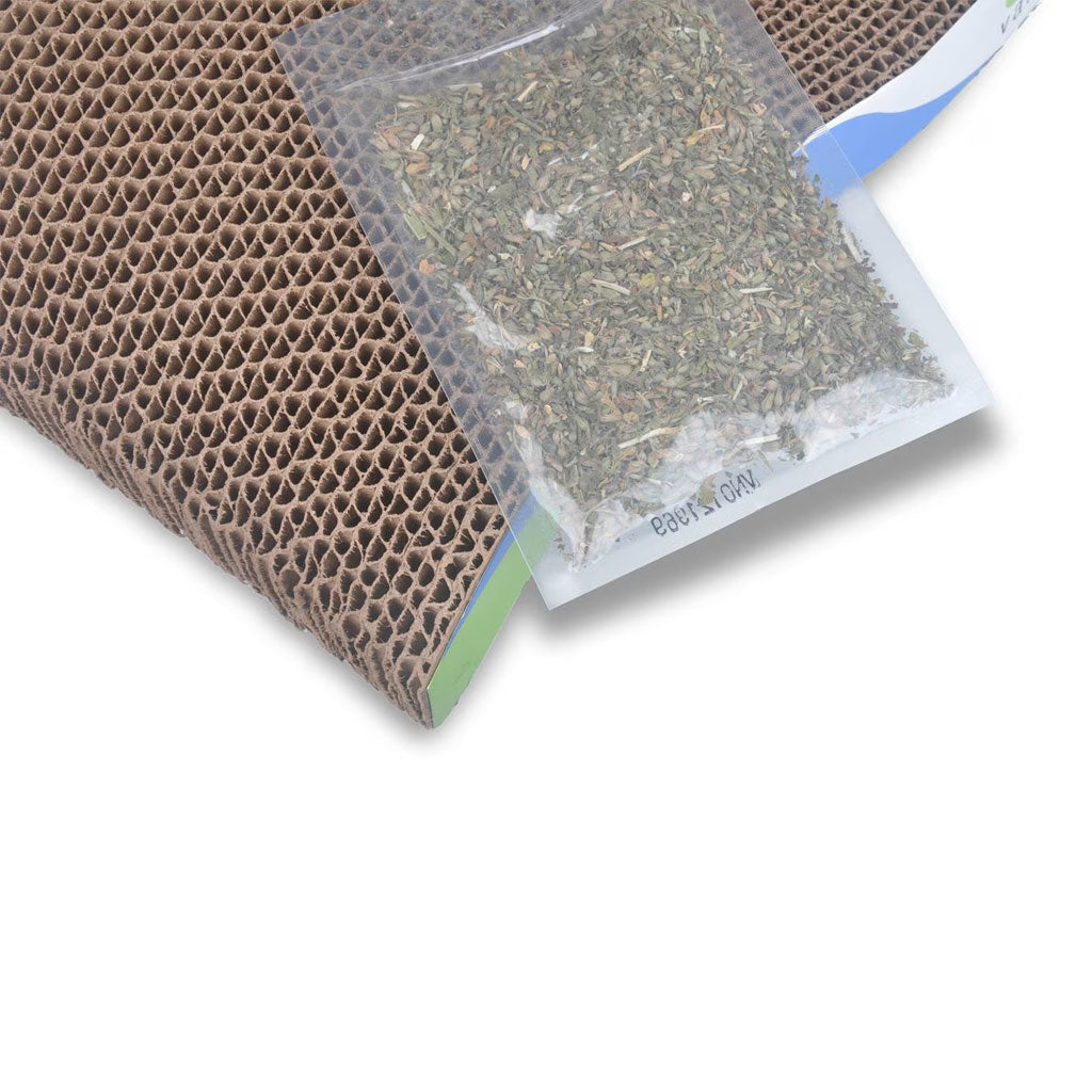 Van Ness Scratch 'N Relax Cat Scratcher Toy with Catnip