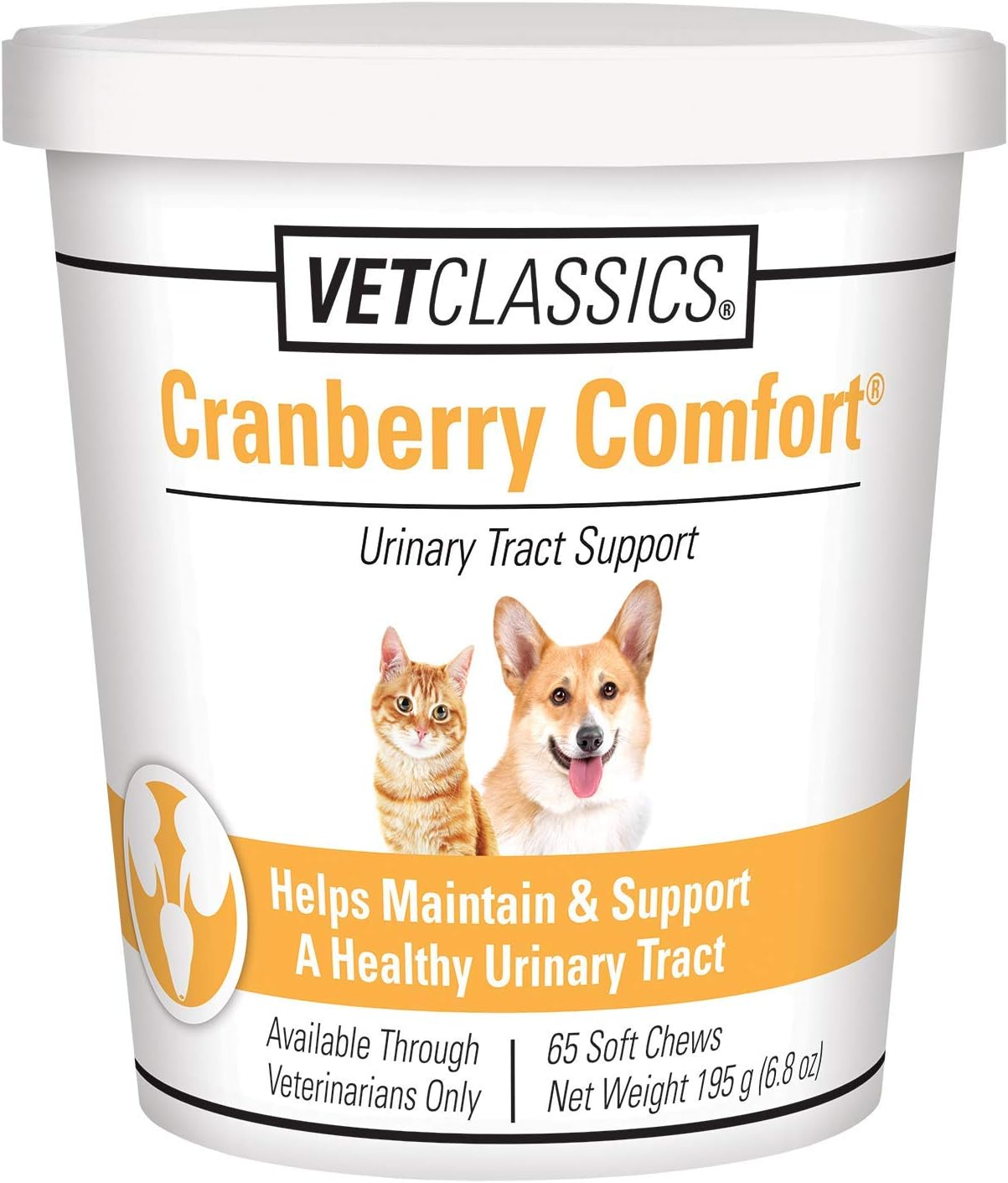 Vet Classics Cranberry Comfort Soft Chews for Dogs & Cats - 65 chews - 6