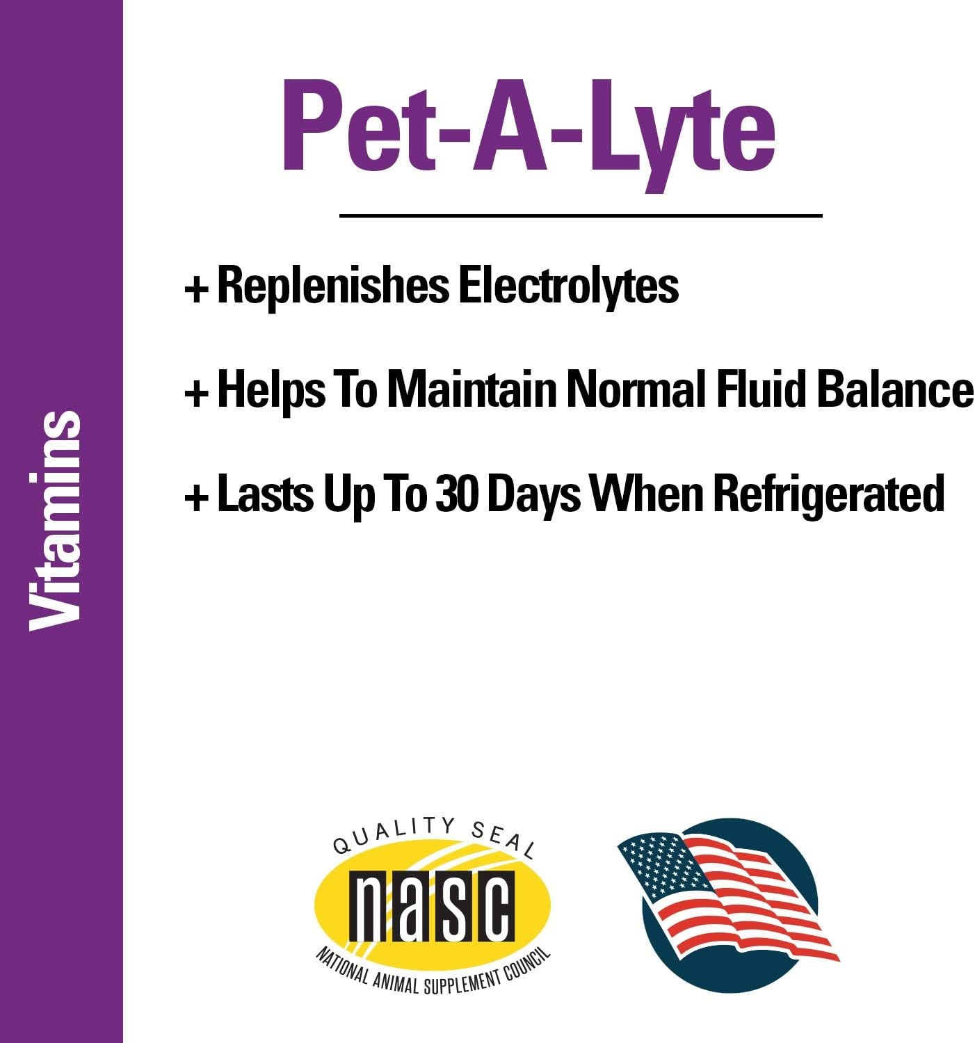 Vet Classics Pet-A-Lyte Oral Electrolyte Solution for Dogs & Cats (32 oz) - 3