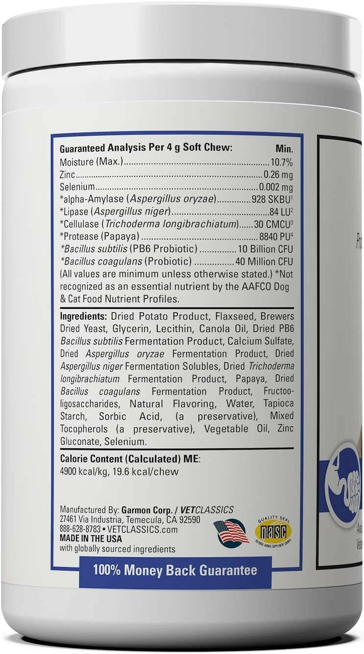 Vet Classics Protegrity GI Probiotic Chews (45 Soft Chews) - 2