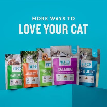 Vet IQ Allergy Pro Treats for Cats (30 Day Supply)