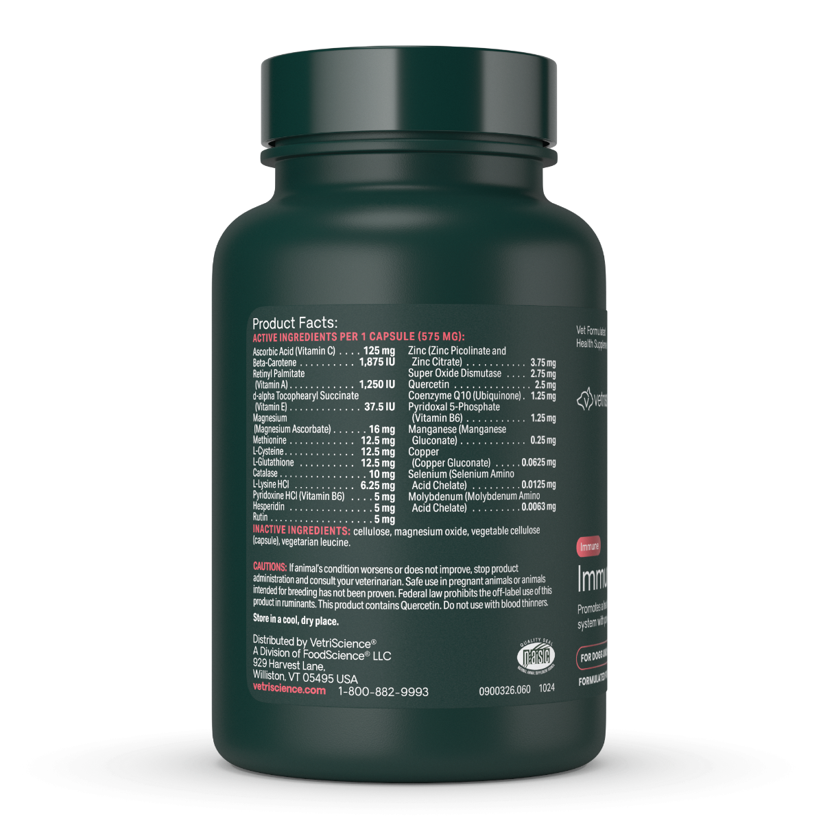 VetriScience Immune Plus for Dogs - Dog Supplements & Vitamins 6