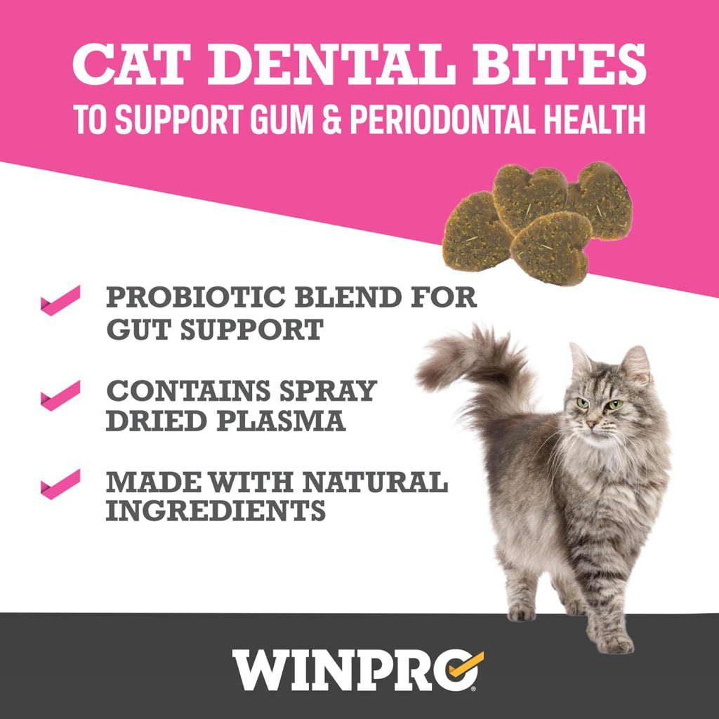 WINPRO Cat Dental Bites (120 Bites)