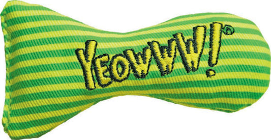 Yeowww! Stinkies Catnip Sardines Cat Toys 3’’ 1-count - Yellow/Green - Cat Toys 1