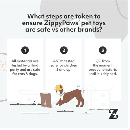 Zippy Paws ZippyClaws ZippyStick-Marshmallow Indoor Toy For Cat (Small)