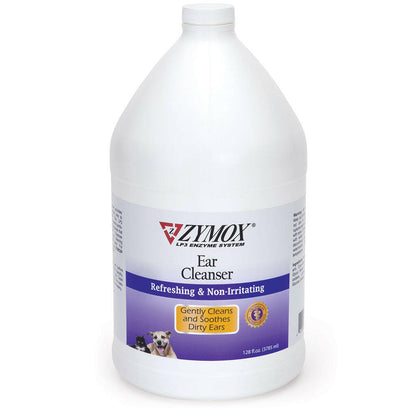 Zymox Enzymatic Ear Cleanser Liquid for Dogs & Cats - 1 gallon
